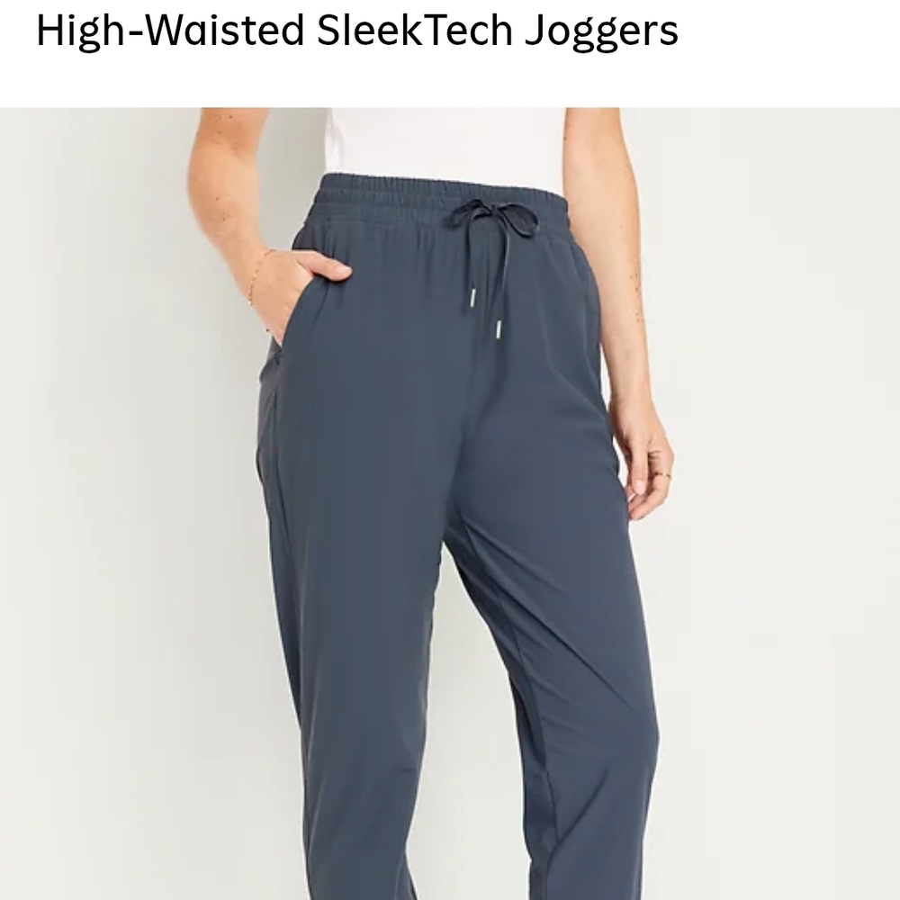 Old Navy Women's High-Waisted Joggers - Dark Blue